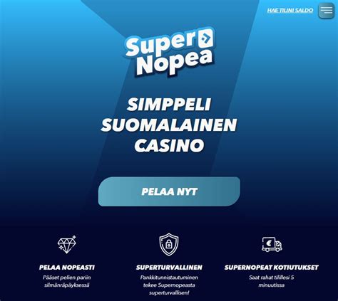 Supernopea casino aplicação